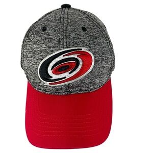 Carolina Hurricanes Melonwear Snapback Hat Gray Red 20th Anniversary NHL Cap